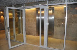 Алюминиевая дверь 600×2200 мм. GFTD34206