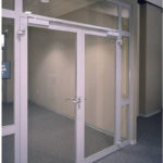 Алюминиевая дверь 700×2200 мм. GFTD35203