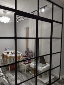 Межкомнатная алюминиевая перегородка GFTD642